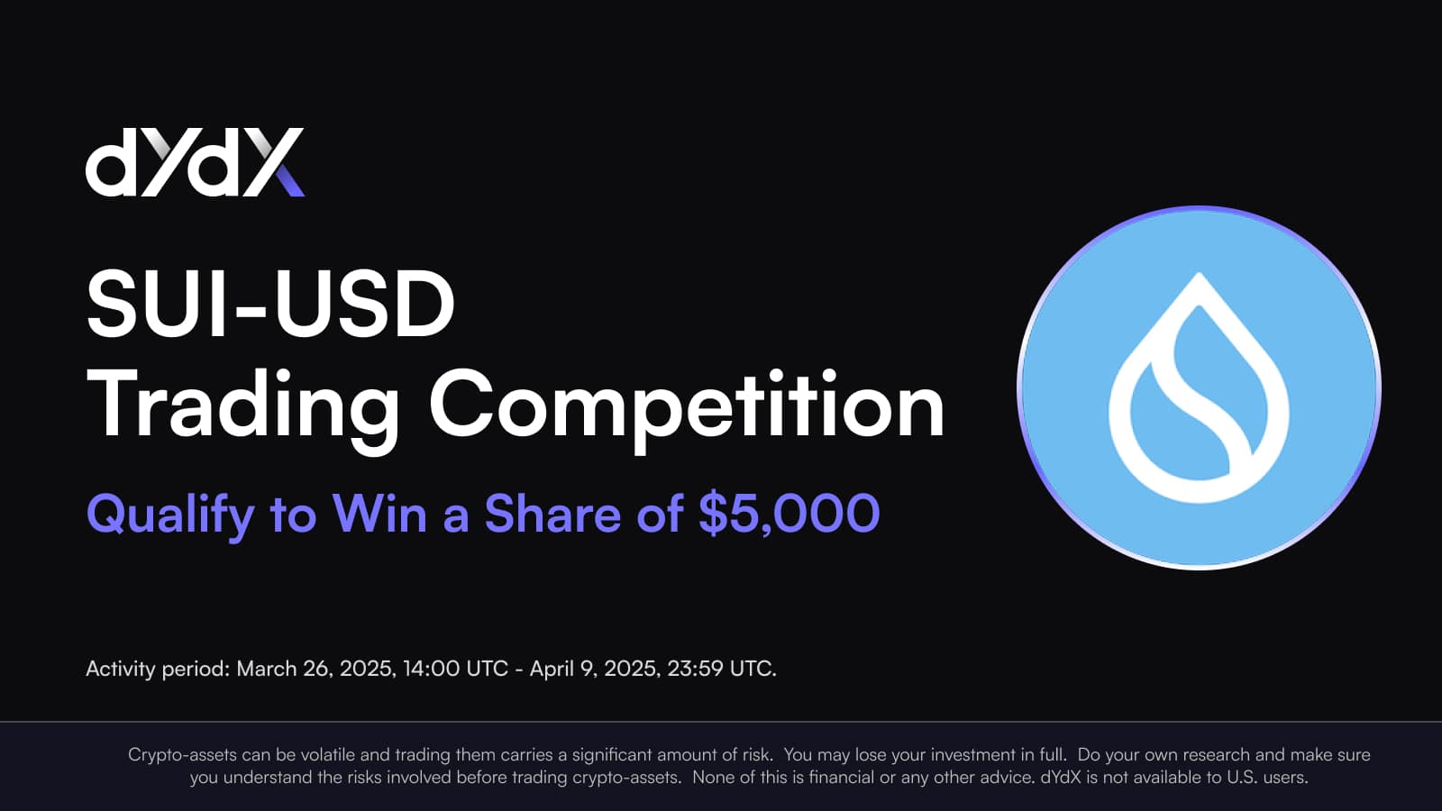 Announcing the winners of the SUI-USD Trading Competition!